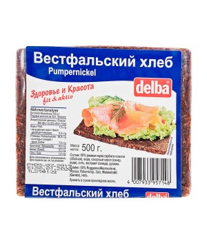 Хлеб Delba вестфальский, 500 гр.